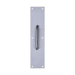 Tell Manufacturing DT100067 Door Pull Plate 3-1/2 in W Stainless Steel
