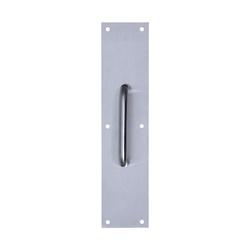 Tell Manufacturing DT100067 Door Pull Plate 3-1/2 in W Stainless Steel