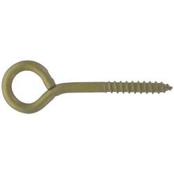 HILLMAN 322620 Lag Screw Eye 3 in OAL Steel Gold