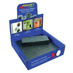 Magnet Source MDCB40CB3 Block Magnets Counter Display Ceramic Charcoal