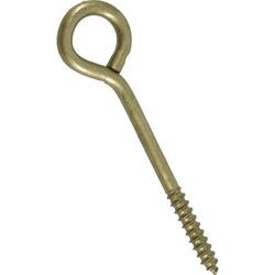 HILLMAN 322621 Lag Screw Eye 3-3/4 in OAL Steel Gold