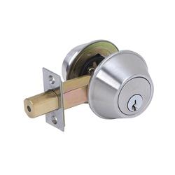 Tell Manufacturing CL100056 Deadbolt 2-3/8 x 2-3/4 in Backset SCC Keyway