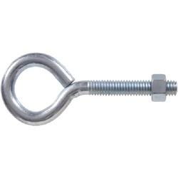 Hardware Essentials 320704 Eye Bolt with Nut #10-24 Thread Coarse Thread