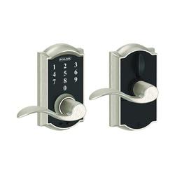 Schlage Camelot FE695VCAMXACC619 Keypad Lock Satin Nickel 2-3/8 x 2-3/4 in