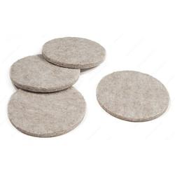 Madico ECO FELTAC 93171TV Felt Pad Polyester Beige 2-1/4 in Dia Round