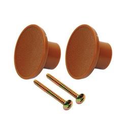 Johnson Hardware 33-PPK2 Door Knob Set 1-3/4 in Dia Knob Styrene Plastic