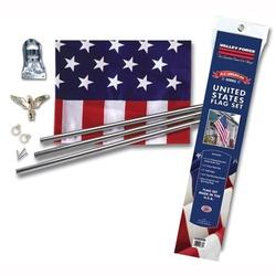 Valley Forge AA-US1-1 USA Flag Kit Polycotton