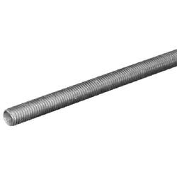 Steelworks 11045 Threaded Rod 7/8-9 Thread 3 ft L Steel Zinc-Plated