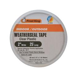 Frost King T94H Weatherseal Tape 2 in W 25 ft L Plastic Clear