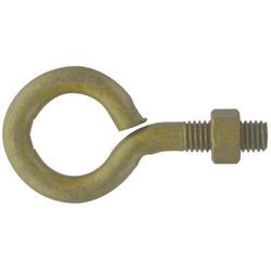HILLMAN 322607 Eye Bolt with Hex Nut 1/2 in Thread Coarse Thread Steel
