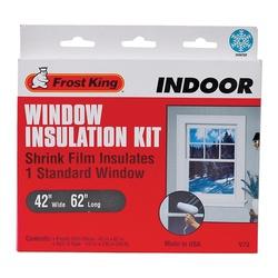 Frost King V73H Indoor Shrink Window Kit 62 in W Plastic