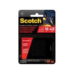 Scotch RFD7021 Extreme Fastener 1 in W 1 in L Black 10 lb