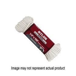 Wolfcraft 642181 Rope 100 ft L 3/16 in 58 lb Working Load Nylon White