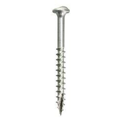 Kreg SML-F125-250 Pocket-Hole Screw #7 Thread 1-1/4 in L Fine Thread