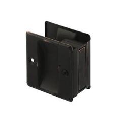 Slide-Co 164430 Pocket Door Pull 2-3/4 in H Brass Bronze