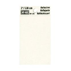 HY-KO RV-25/BLNK Reflective Sign Character Blank 2 in H Character Black