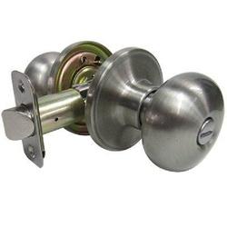 TRU-GUARD TFX210B Privacy Door Lock Knob Handle Satin Nickel 2-3/8 2-3/4