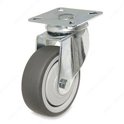 Madico F24786 Swivel Caster 2-15/16 in Dia Wheel Thermoplastic Rubber