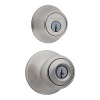 Kwikset 690P15CP6ALRCSK6 Knob Lockset 3 Grade Keyed Key Satin Nickel