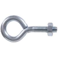 Hardware Essentials 320706 Eye Bolt with Nut 1/4-20 Thread Coarse Thread
