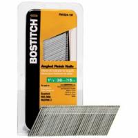 Bostitch FN1524-1M Finish Nail 1-1/2 in L 15 ga Gauge Steel Bright Flat
