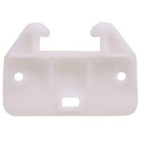 Hardware Essentials 851542 Drawer Guide Plastic White