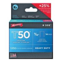 Arrow T50 Series 50924 Flat Crown Staple 3/8 in W Crown 9/16 in L Leg