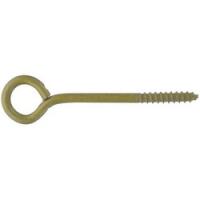 HILLMAN 322624 Lag Screw Eye 5 in OAL Steel Gold