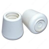 Madico F31927SB Leg Tip Round Rubber Off-White 1 in Dia