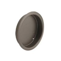 Slide-Co 164450 Sliding Door Finger Pull 5/16 in D Steel Classic Bronze