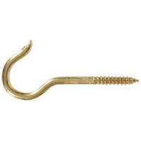 Hardware Essentials 321242 Ceiling Hook 3-5/8 in L Brass