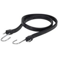 KEEPER 06245 Strap 3/4 in W 45 in L EPDM Rubber Black S-Hook End