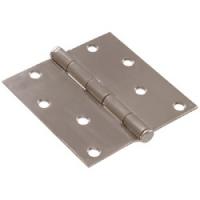 Hardware Essentials 852829 Door Hinge Satin Nickel Removable Pin