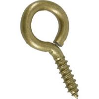 HILLMAN 322627 Screw Eye 2-7/8 in OAL Steel Gold