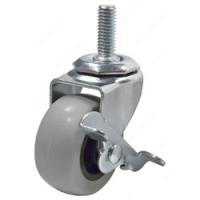 Madico F24723 Industrial Caster 1-31/32 in Dia Wheel Thermoplastic Rubber