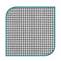 ADFORS Clear Advantage FCS9698-M Window Screen 84 in L 48 in W