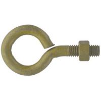 HILLMAN 322607 Eye Bolt with Hex Nut 1/2 in Thread Coarse Thread Steel