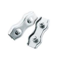 KINGCHAIN 965631 Double Wire Rope Clamp 1/8 in Dia Wire Rope Stainless