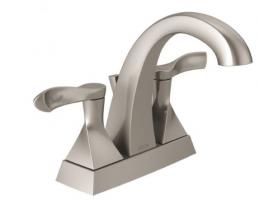 Two Handle Everly Lavatory Faucet Brushed Nickel