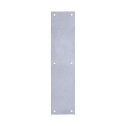 Tell Manufacturing DT100072 Push Plate Aluminum/Steel Satin 15 in L