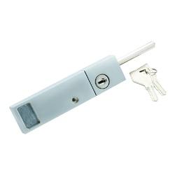 First Watch Security 5140 Keyed Patio Door Lock Chrome