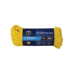 TRU-GUARD 643651 Rope 1/4 in Dia 100 ft L 110 lb Working Load