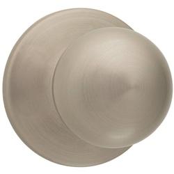 Kwikset 200P15CP Door Knob Satin Nickel 1-3/8 to 1-3/4 in Thick Door