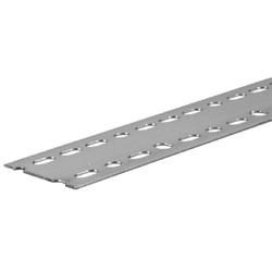 Steelworks 11142 Slotted Strap 2-3/8 in W 3 ft L 18 ga Thick Steel