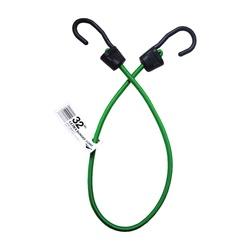 KEEPER Ultra 06077 Bungee Cord with Steel Core 32 in L Rubber Gray Hook