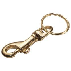 HILLMAN 711072 Snap Hook with Ring Metal Brass