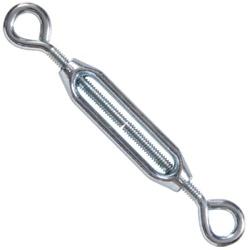 HILLMAN 321846 Turnbuckle 90 lb Working Load 1/4-20 Thread Eye Eye