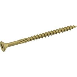 Power Pro Power Pro Premium 48311 Exterior Wood Screw #10 Thread 3 in L