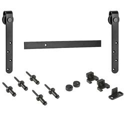 National Hardware N186-902 Sliding Door Hardware Mini Kit 48 in L Track