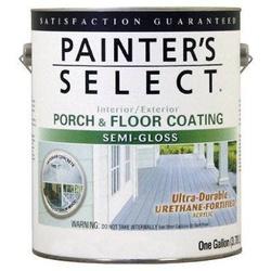PAINTERS SELECT USGF4-QT Porch/Floor Coating Semi-Gloss Tile Red 1 qt